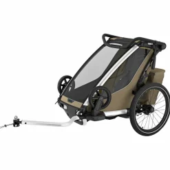 Thule CHARIOT CROSS SINGLE FADED KHAKI - Fahrradanhänger