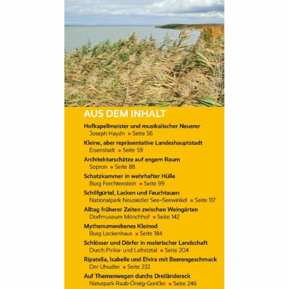 TRESCHER REISEFÜHRER BURGENLAND