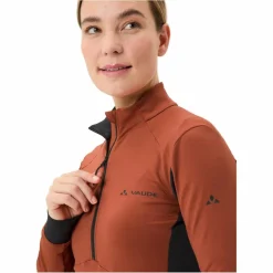 Vaude KURO HALFZIP LS TRICOT Damen - Fahrradtrikot