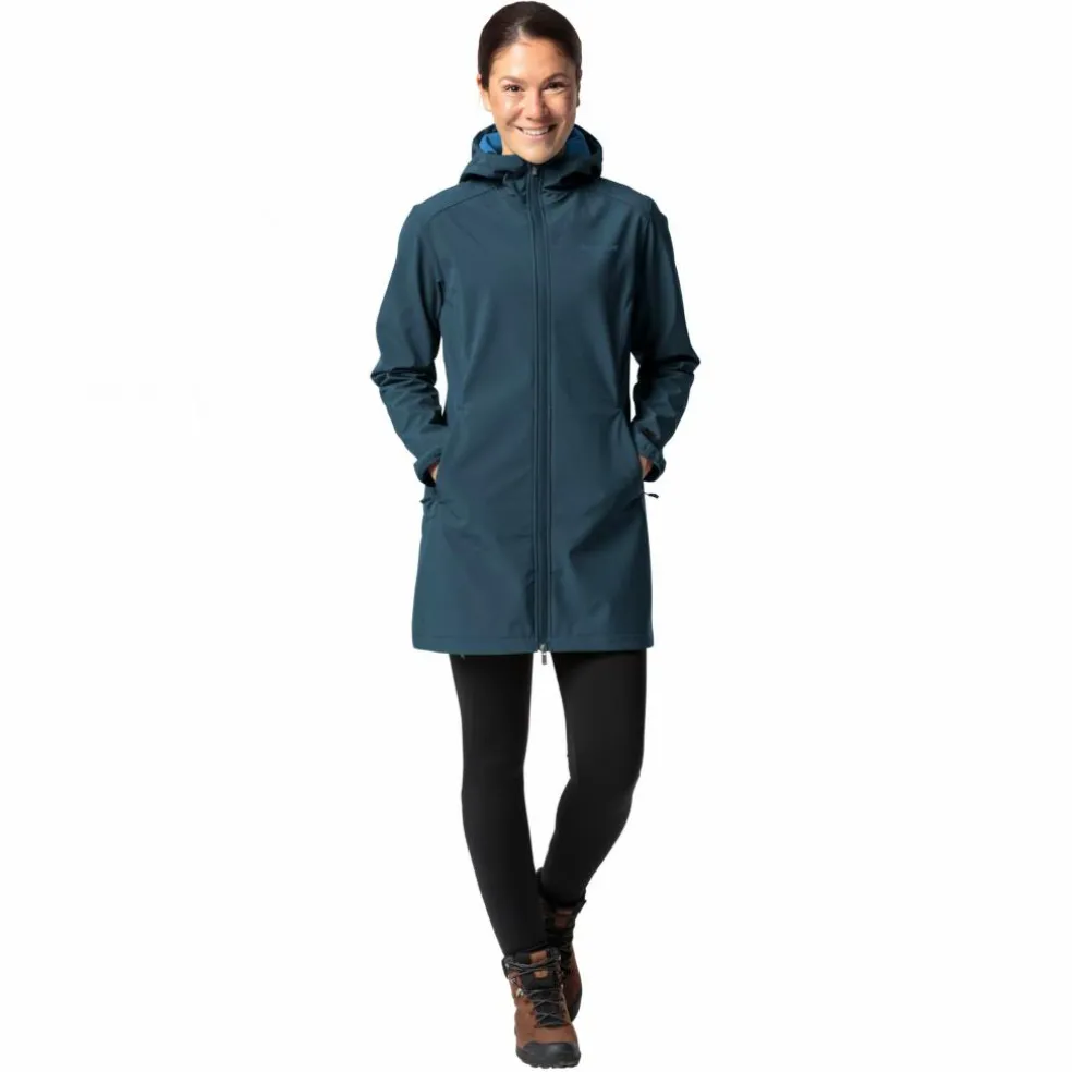 Vaude MOENA SOFTSHELL PARKA Damen - Softshelljacke