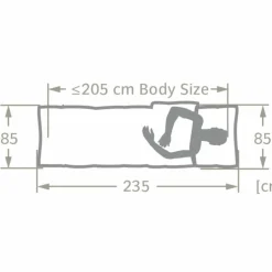 Vaude NAVAJO 500 XL II SYN - Kunstfaserschlafsack