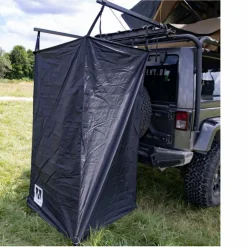 Vickywood DUSCHZELT MIT REGENHAUBE 100 CM SCHWARZ - Zeltzubehör