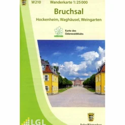 W210 WANDERKARTE 1:25 000 BRUCHSAL