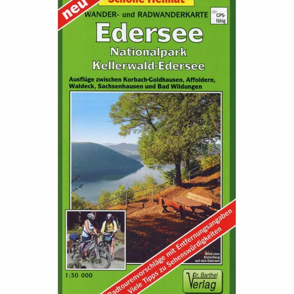 WANDER- UND RADWANDERKARTE EDERSEE, NATI - Wanderkarte