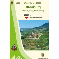 WANDERKARTE 1:25 000 OFFENBURG