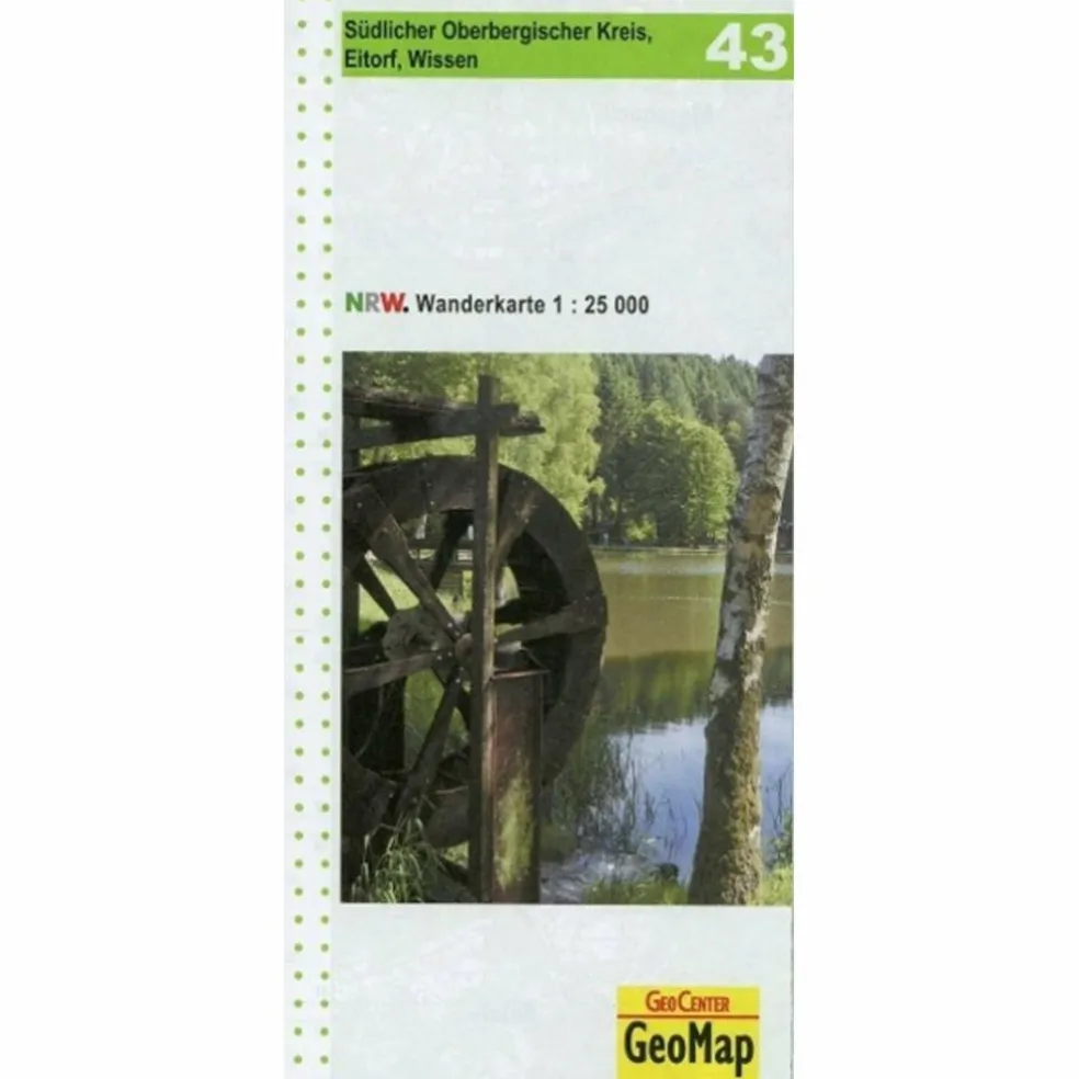 WANDERKARTE 43 SÜDLICHER OBERBERGISCHER KREIS - Wanderkarte