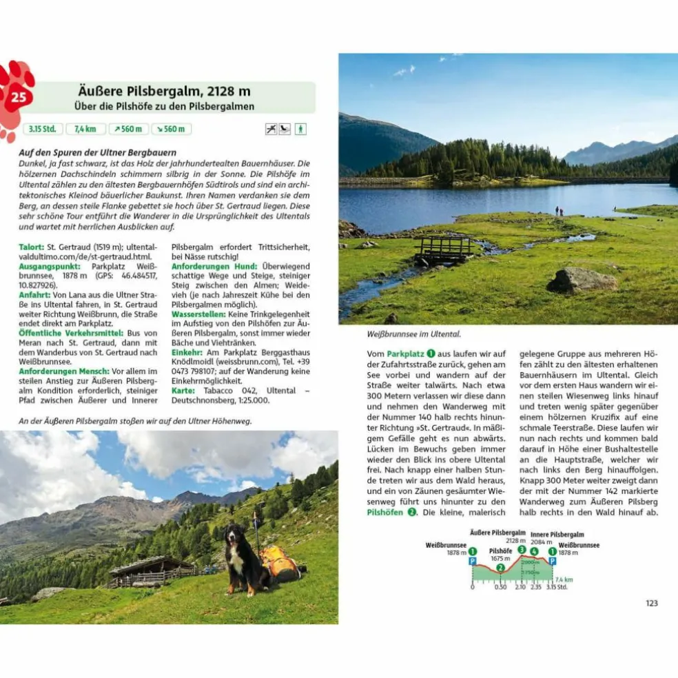 WANDERN MIT HUND SÜDTIROL - Wanderführer