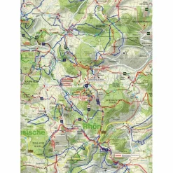 WASSERKUPPE, FULDA, GERSFELD UND UMGEBUNG - Wanderkarte