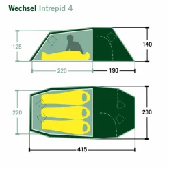 Wechsel INTREPID 4 - Tunnelzelt