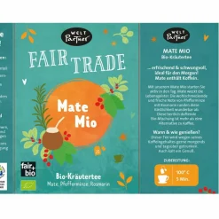 WELTPARTNER MATE MIO KRÄUTERTEE BIO TEEBEUTEL