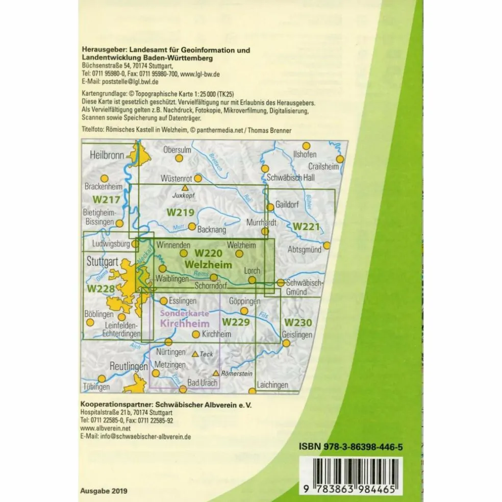 WELZHEIM 1:25 000
